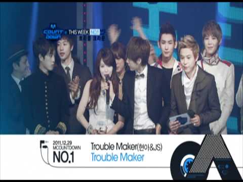 20111229 Mcountdown this week NO 1