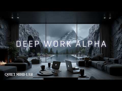 Deep Work Music for Ultimate Focus & Productivity - Alpha Waves & Binaural Beats