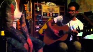 Fellas play &quot;a day in the sand&quot; by Railroad Earth