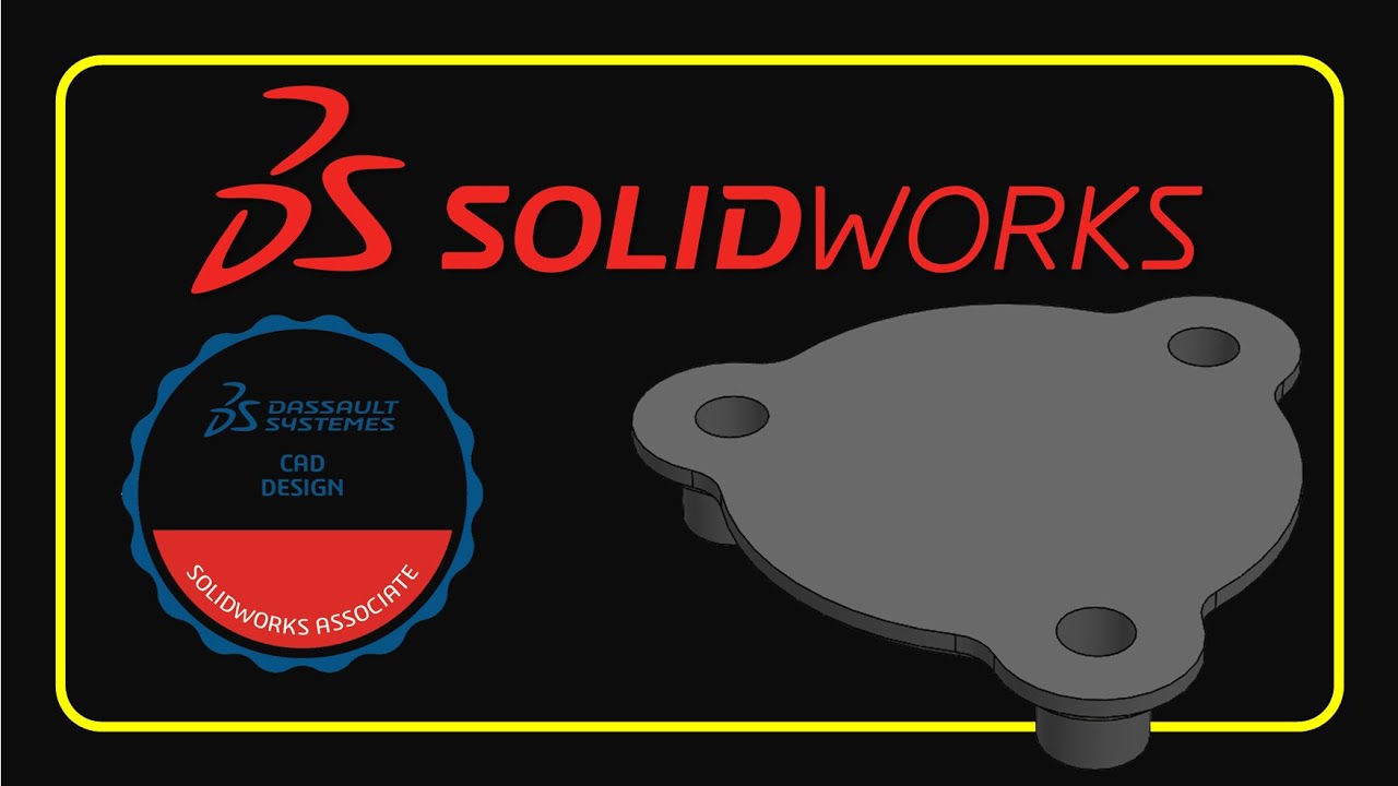 Section B Problem 4 - CSWA Mock Exam | SolidWorks Certification Practice
