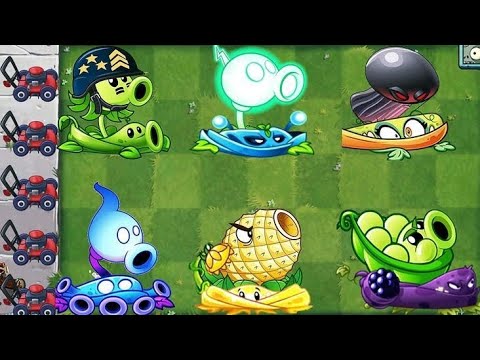 8 Pair PEA & VINE Plants Battlez - Who WillWin? - PvZ 2 Team Plant vs Team Plant