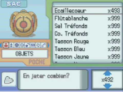 comment augmenter pp pokemon