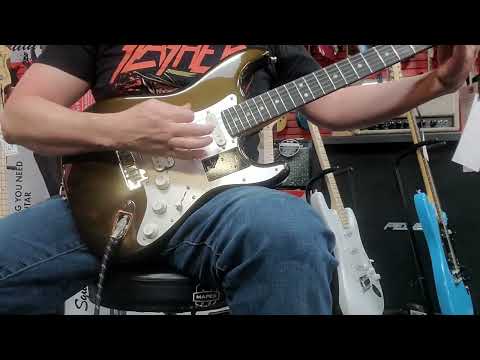 Fender American Ultra II Stratocaster HSS with Ebony Fretboard - Texas Tea w/FREE Pro Set Up image 10