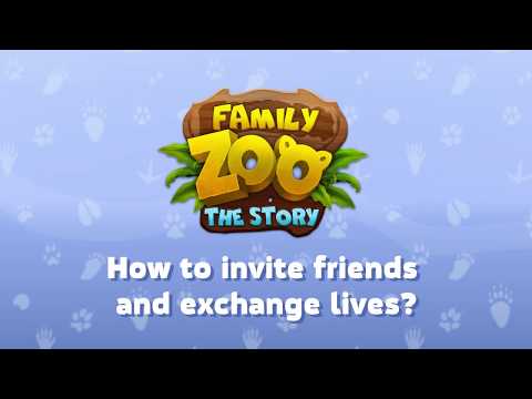 Family Zoo: The Story  How to play with new friends? 😊😉😀