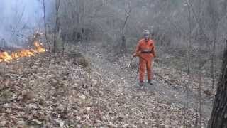 preview picture of video 'Incendio nei pressi del torrente Batibò. Villar focchiardo'
