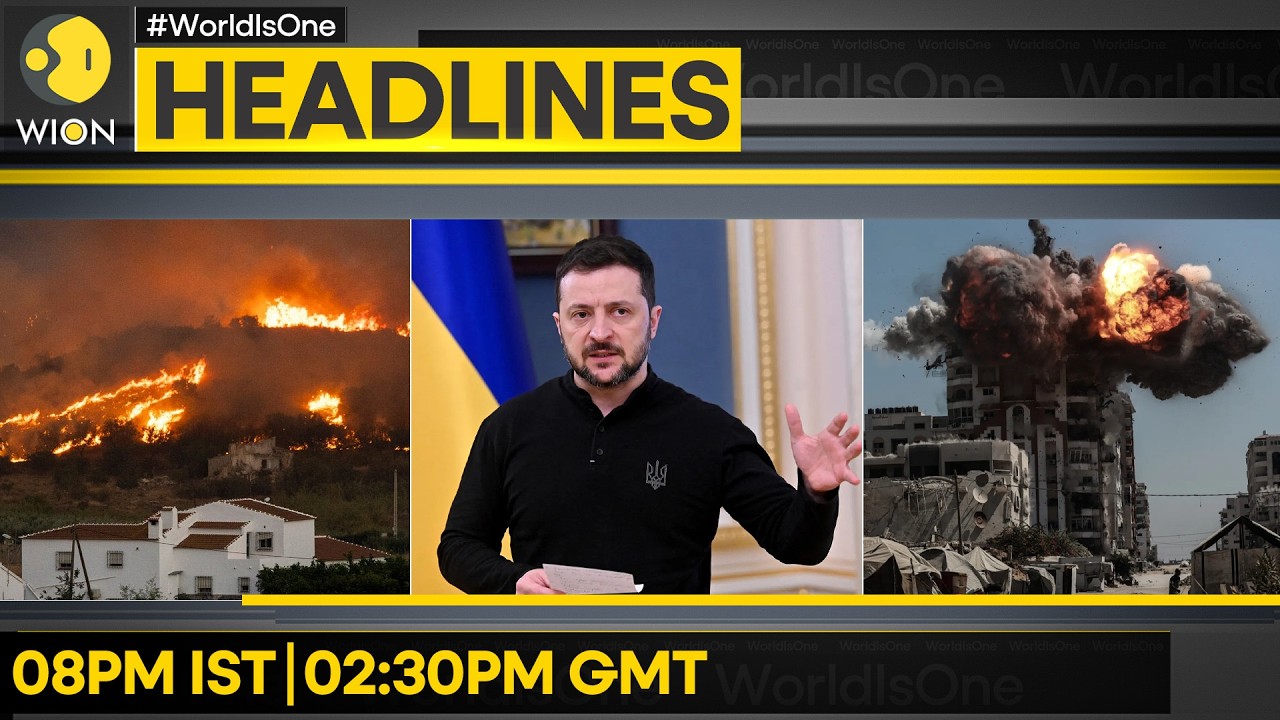 Trump: US Hit Iran Very Hard | Israeli Strikes Kill Five in Gaza | WION Headlines