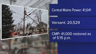 Central Maine Power begins restoring power amid widespread outages across state