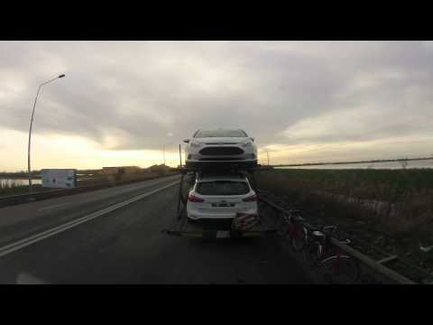 romanian border crossing time lapse