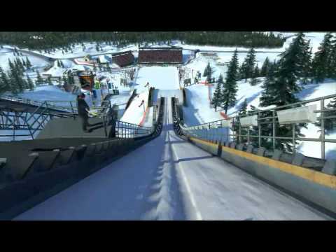 Sega Winter Olympics Games Animated Commercial