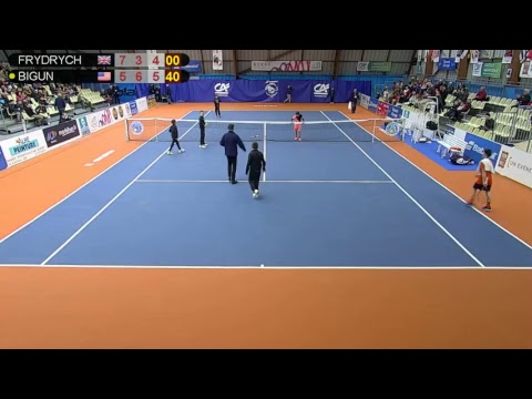 FRYDRYCH Viktor (GBR) VS BIGUN Kaylan (USA) - Tennis Club Auray - Court J. SANCHEZ