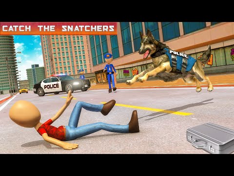 Stickman Police Dog Chase Crime Gangstar