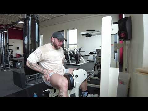 Spring Bulk Day 39 - Mixed leg day #bodybuilding #bodybuilder #legday #hamstrings #quads #lifting