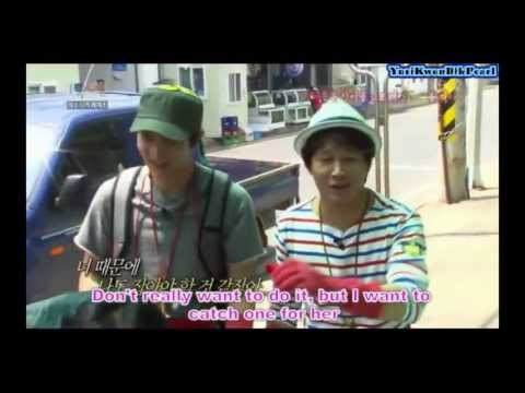 [ENG] SNSD Yoona Trying To Catch A Eel