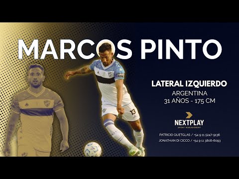 MARCOS PINTO - LATERAL IZQUIERDO - ARGENTINA