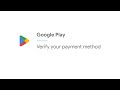 Verify Your Payment Method