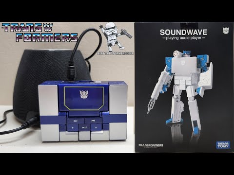 Music Label SOUNDWAVE Review! Bert The Stormtrooper Transformers Reviews!