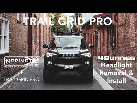 Morimoto XB LED Headlight Install in Toyota 4Runner TRD Pro | 2014 - 2022 Toyota 4Runner