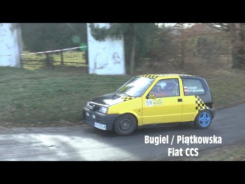 6 Runda RPŚ 2018 - Hażlach - Sebastian Bugiel / Mariola Piątkowska - Fiat CCS