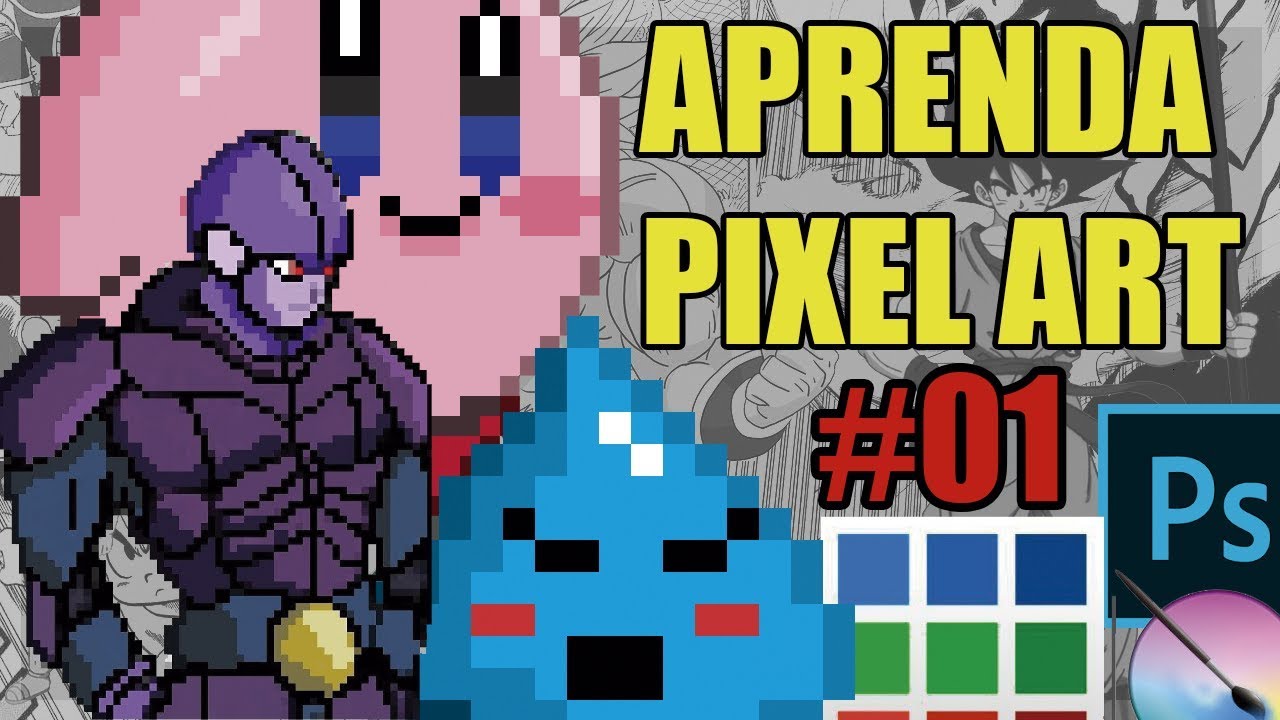 COMO FAZER PIXEL ART PARA INICIANTES #01 | INTRODUÇÃO E SOFTWARES