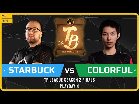 WC3 - [HU] Starbuck vs Colorful [NE] - Playday 4 - TP League Season 2 Finals