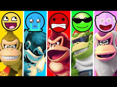 Donkey Kong's Happiest😁, Saddest😭, Angriest😡, Coolest😎 and Oldest👴 Music