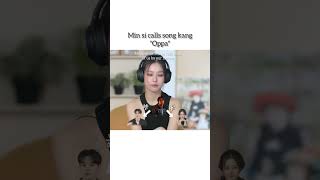 minsi calls kang &quot;oppa&quot; 🥹♥️ #songkang#gominsi#sweethome2#sweethome#kdramashorts#kdramaedit#kdrama