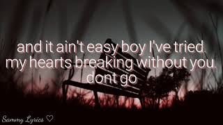 Ms. Krazie- Dont Go Lyrics