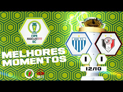 AVAÍ 1 X 1 JOINVILLE - MELHORES MOMENTOS - 6º RODADA - COPA MAGICBET777 SC 2023