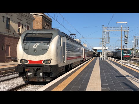 EUROSTAR FRECCIABIANCA EFFETTUATO CON E402B & VETTURE INTERCITY SUN/ XMPR!