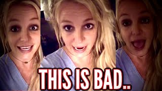 Britney Spears Post BIZARRE Video.. Is She OK?!