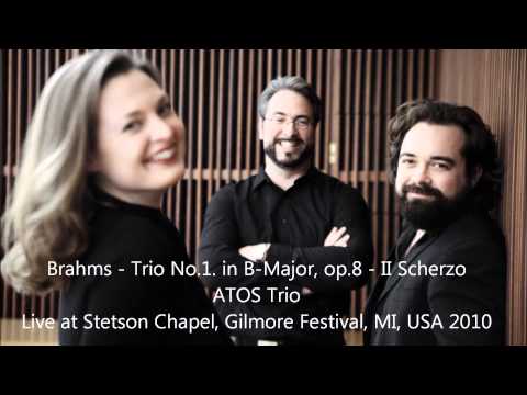 Brahms - Piano Trio in B-Major,op.8 - II Scherzo - ATOS Trio