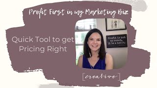 Profit First Delegate to Get Your Pricing and Profit Margin Right