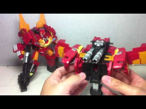 Fansproject Protector Rodimus Upgrade Set Armor Mode
