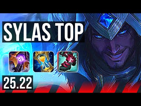 SYLAS vs KAYN (TOP) | 10 solo kills, 13/2/13, Legendary | KR Diamond | 25.22