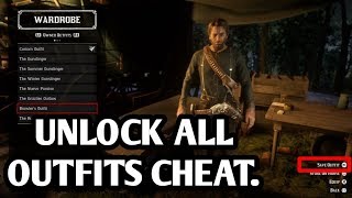 | UNLOCK ALL OUTFITS! CHEATS AND CODE Red Dead Redemption 2
