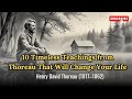 Life Lessons from Henry David Thoreau | The Power of Simple Living #LifeLessons #Mindfulness