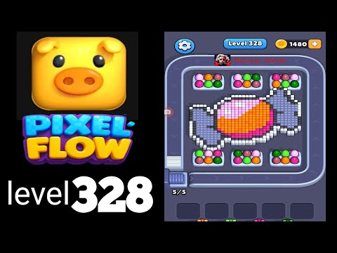 Pixel Flow Level 328 Walkthrough