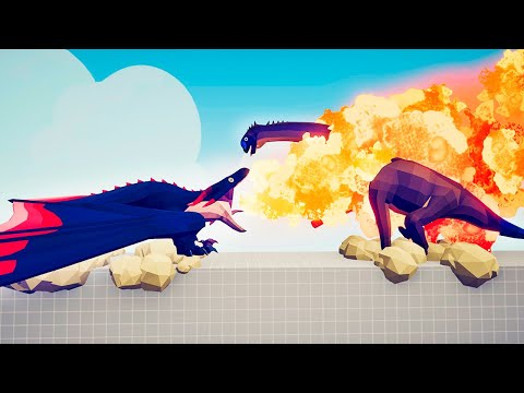 NEW DRAGON BURNED EVERY UNIT | TABS Totally Accurate Battle Simulator