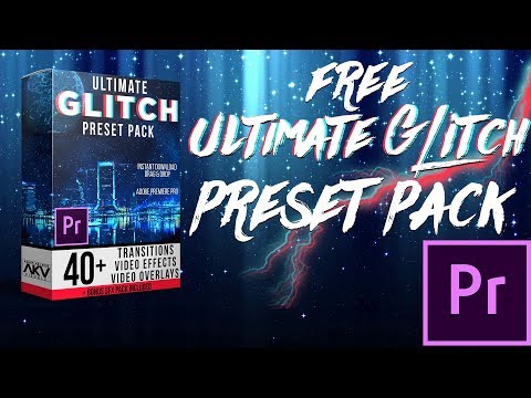 FREE ULTIMATE GLITCH TRANSITION PACK | ADOBE PREMIERE PRO CC 2021