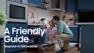 Samsung A friendly guide to Bespoke AI Dishwasher I AI Wash