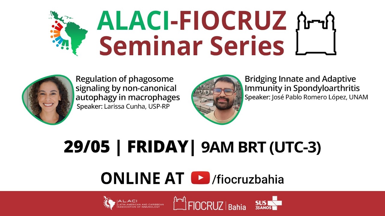 Alaci-Fiocruz Seminar Series - 29/05/2026