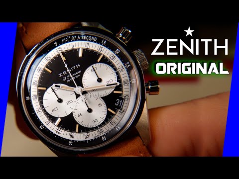 Zenith Chronomaster Original El Primero Watch Review - Reverse Panda