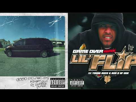 Kendrick Lamar Feat Lil Flip, Young Buck & Bun B - Backseat Freestyle x Game Over Remix #mashup