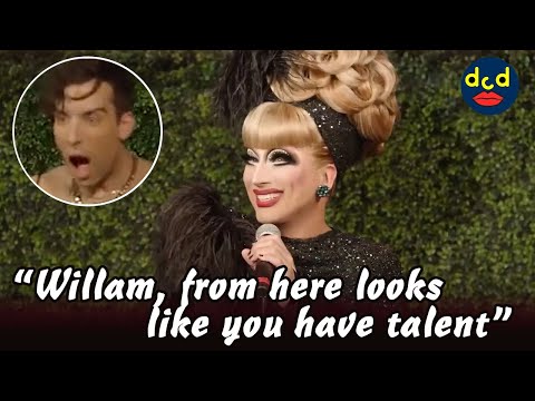 NOW Bianca read Willam, Bob the Drag Queen, Trixie, Sasha Colby and S15 queens at Queerties event