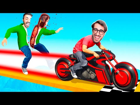 HO SPACCATO I MIEI AMICI NELLA SCIA MORTALE DI GTA 5!