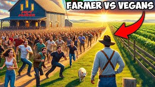 200 Militant Vegans STORMED My Farm Property! HUGE MISTAKE!