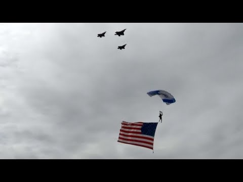 2021 Arctic Lightning Airshow - USAFA Wings of Blue