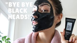 Ich teste die BLACK HEAD PEEL OFF MASK | Lea Velours