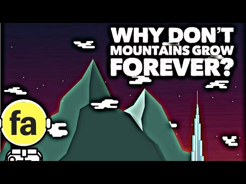 Why Don't Mountains Grow Forever?