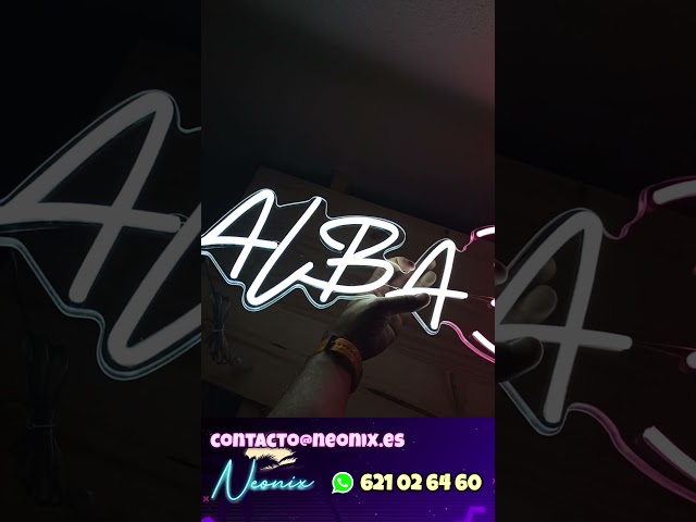 Vídeo relacionado con DAKABUKA Luz de neón personalizada para decoración de pared de baloncesto, cartel de neón LED con nombre personalizado, para gimnasio, sala de juegos, regalo para hombres y aficionados al deporte